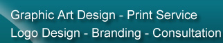 Graphic Art Design - Print Service - Logo Design - Branding - Consultation